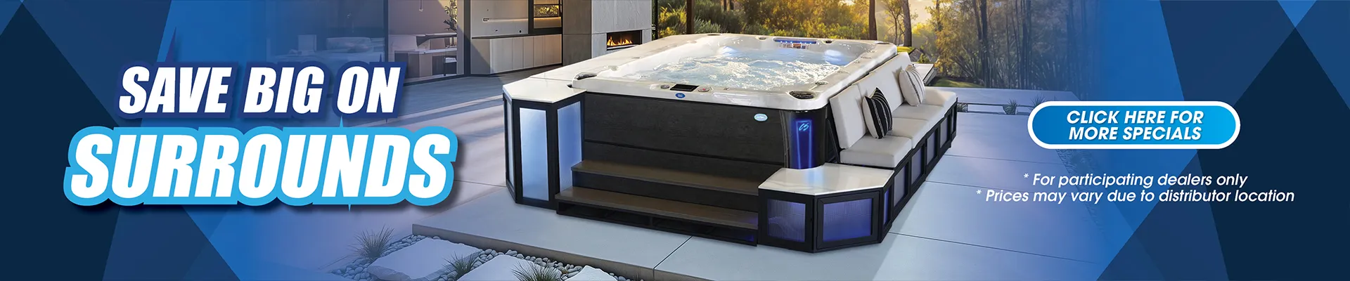 Calspas hot tub being used in a family setting - Fresno